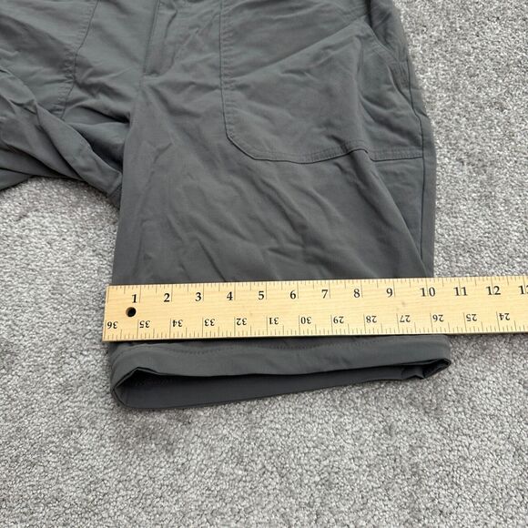 Columbia Saturday Trail Convertible Pants To Shorts Womens Medium Dark Gray 31x8 - Picture 8 of 14